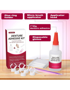 Pegamento Dental Instantáneo Liovsiso 28.35g Gel Rápido 2