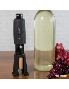 Abridor de Vino Cork Pops Legacy con Cortador Negro 2