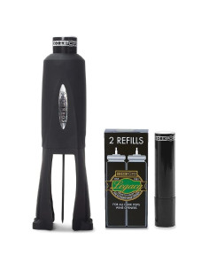 Abridor de Vino Cork Pops Legacy Negro con 3 Cartuchos