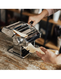 Máquina de Pasta Shule Acero Inoxidable Manual 7 Grosor 2