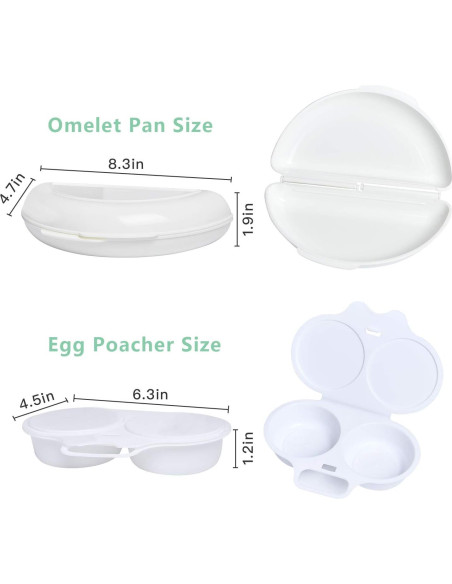 Juego de Desayuno Akamino Sartén y Poachador de Huevos