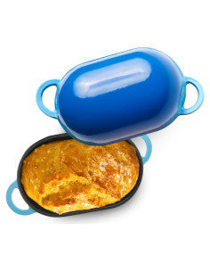 Horno Holandés LoafNest 2L Hierro Fundido Esmaltado