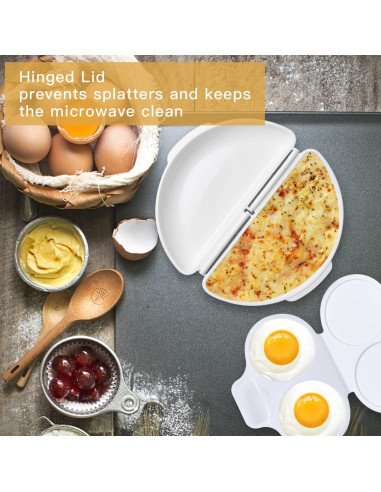 Juego de Desayuno Akamino Sartén y Poachador de Huevos