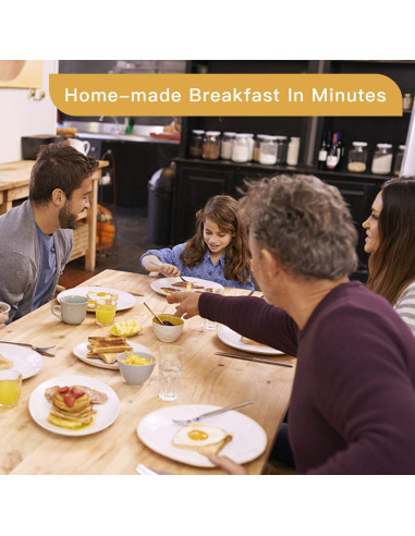 Juego de Desayuno Akamino Sartén y Poachador de Huevos