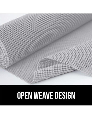 Forro No Adhesivo GORILLA GRIP 61x914 cm Gris Claro