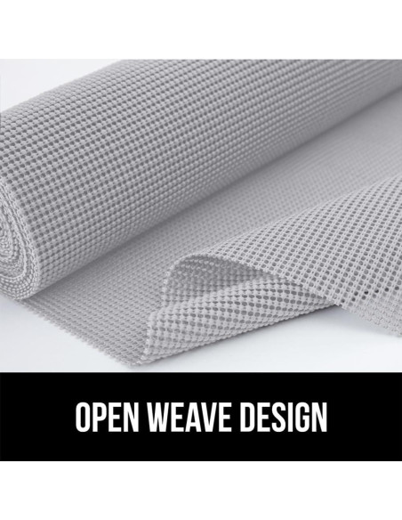 Forro No Adhesivo GORILLA GRIP 61x914 cm Gris Claro