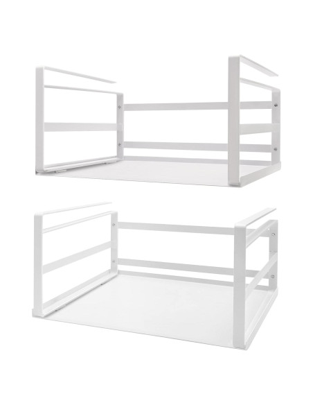 Organizador Bajo Estante Nxconsu Blanco 2 Pack Resistente
