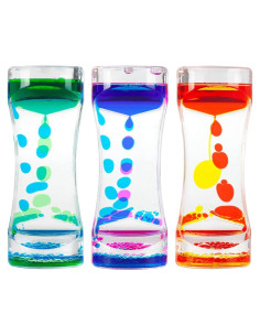 Temporizador de Burbujas Oneshow 3 Pack Colorido Antiestrés