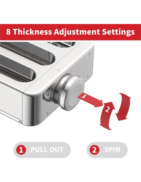 Accesorio Hacedor de Pasta 3 en 1 Mavouse para KitchenAid