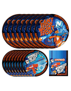 Set de Fiesta Nerf Treasures Gifted para 24 Invitados