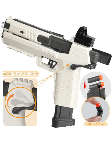 Pistola de Juguete SBL con 96 Dardos de Espuma 8+ Años