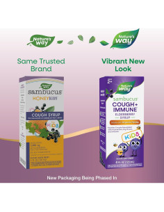 Jarabe para la tos HoneyBerry Nature's Way 118 ml Niños 2