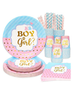 125 Piezas Decoración Revelación de Género Cheery Land