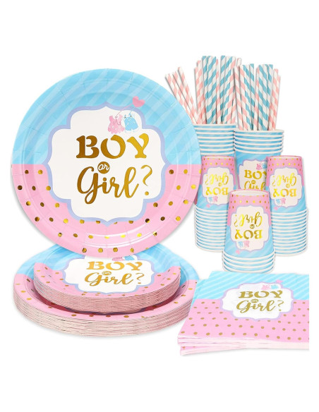 125 Piezas Decoración Revelación de Género Cheery Land