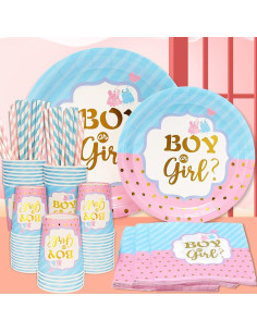 125 Piezas Decoración Revelación de Género Cheery Land 2