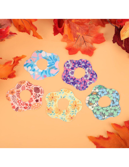 25 Parches Adhesivos Dexcom G7 Impermeables Diseño Floral