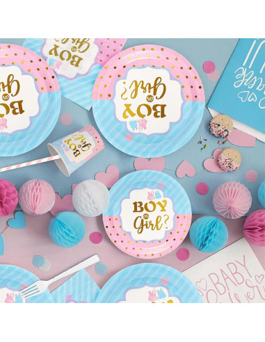 125 Piezas Decoración Revelación de Género Cheery Land
