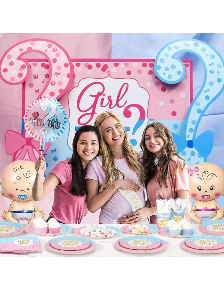 125 Piezas Decoración Revelación de Género Cheery Land