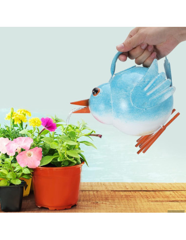 Regadera de Metal en Forma de Pájaro FLHJYF 1.89L Decorativa