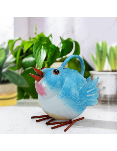 Regadera de Metal en Forma de Pájaro FLHJYF 1.89L Decorativa