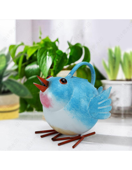 Regadera de Metal en Forma de Pájaro FLHJYF 1.89L Decorativa