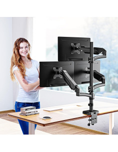 MOUNTUP Soporte Triple para Monitores 32" hasta 8 kg 2