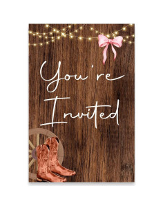 Invitaciones Fiesta Revelación Género Soiceu Set 20 2