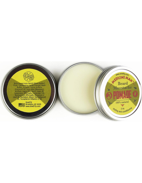 Bálsamo para Barba Hombre Medicina 56.7g - Crecimiento Saludable