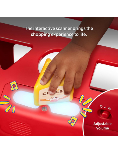 Carrito de Compras Radio Flyer Scan & Sort con Luces y Sonidos