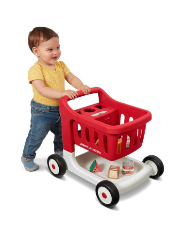 Carrito de Compras Radio Flyer Scan & Sort con Luces y Sonidos