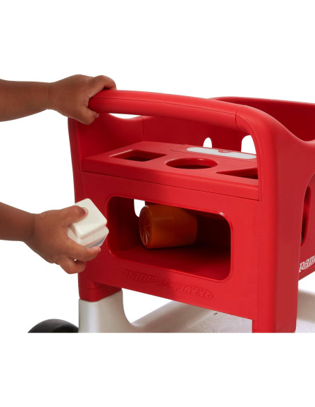 Carrito de Compras Radio Flyer Scan & Sort con Luces y Sonidos