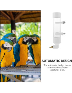 Dispensador de Agua Automático Balacoo 28x7 cm para Aves 2