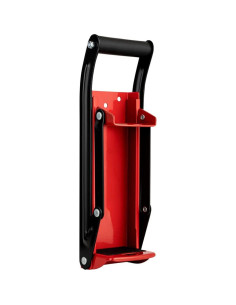 Trituradora de Latas Met Lux Roja 12/16 oz Montable en Pared 2