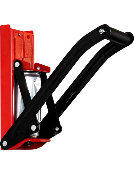 Trituradora de Latas Met Lux Roja 12/16 oz Montable en Pared