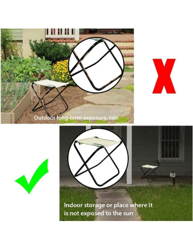 Juego de Jardinería 7 Piezas Handletech con Taburete Plegable