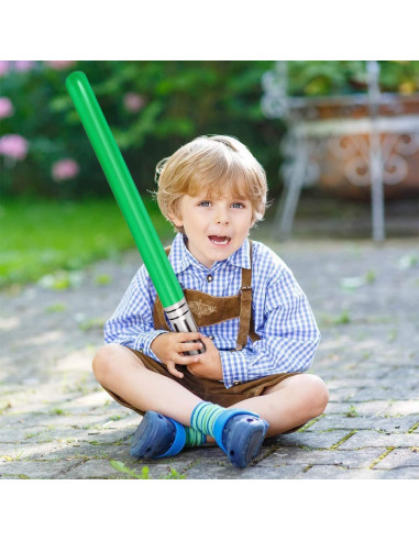 6 Sables de Luz Inflables TOSAMZOO para Fiesta Temática