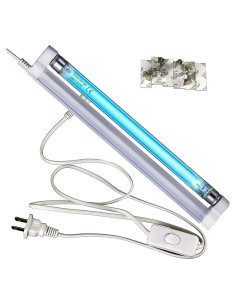 Lámpara COOSPIDER UV-C 185nm 6W con enchufe de 1.5m