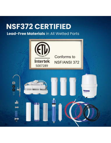 Sistema de Ósmosis Inversa COMFEE' CMP10 5 Etapas 75 GPD