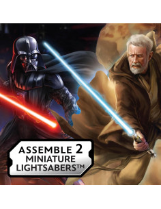 Star Wars Kit Construye Sables de Luz - Obi Wan y Darth Vader 2