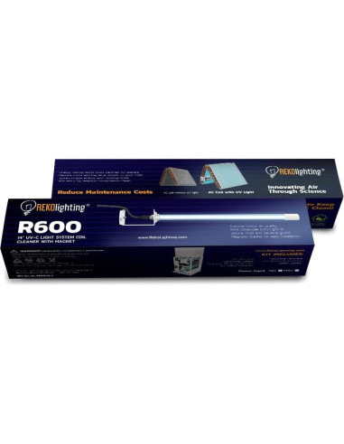 Purificador de Aire UV-C REKOLIGHTING R600 24V 44.5cm