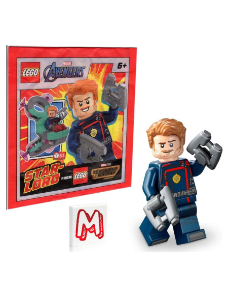 LEGO Minifigura Star-Lord Guardianes de la Galaxia 4,32 cm