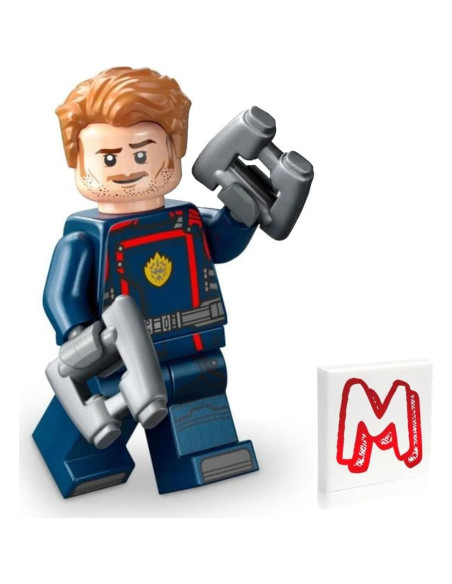 LEGO Minifigura Star-Lord Guardianes de la Galaxia 4,32 cm