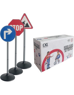 Conjunto de señales de tráfico ARTFILIF 3 señales educativas 2