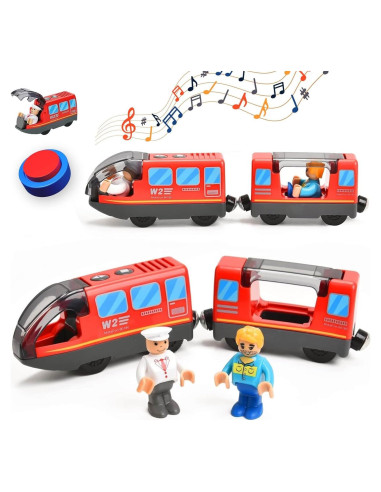 Locomotora eléctrica Goli Toys GA20004 con sonido y luces