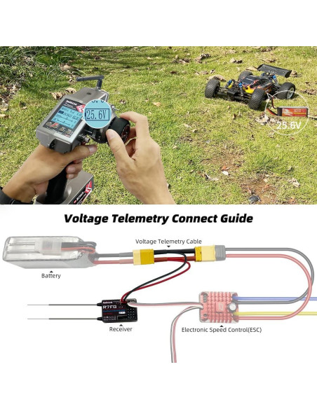 Radiolink RC6GS V3 Transmisor 7 Canales con Receptor R7FG
