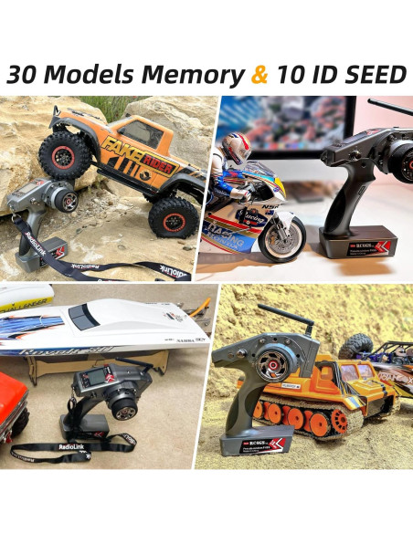 Radiolink RC6GS V3 Transmisor 7 Canales con Receptor R7FG