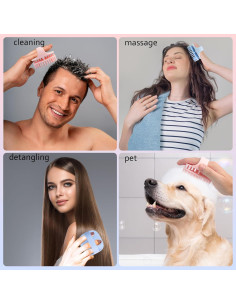 Aplicador de Aceite DUAIU con 2 Masajeadores de Silicona 2