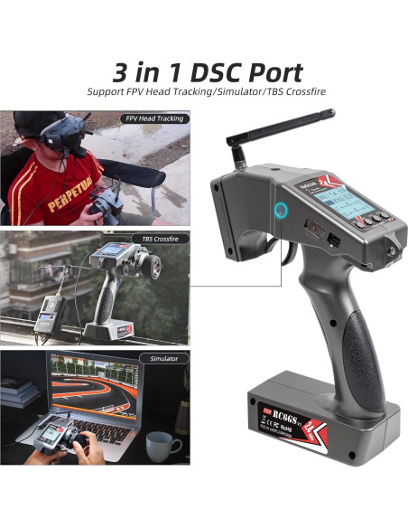 Radiolink RC6GS V3 Transmisor 7 Canales con Receptor R7FG