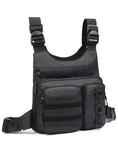 Mochila de Pecho Criuage Wdhf Ligera y Ajustable 2