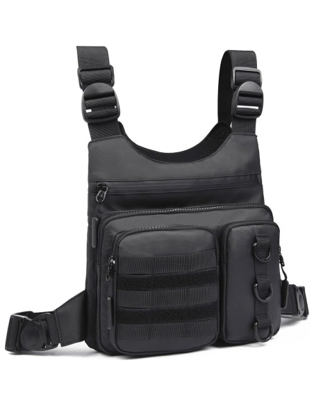 Mochila de Pecho Criuage Wdhf Ligera y Ajustable